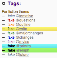 Fiction Theme Tags